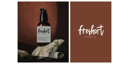Fiore Raro Brush Font Poster 8