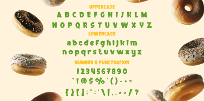 Happy Dough Font Poster 5