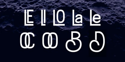Lomoonic Font Poster 3