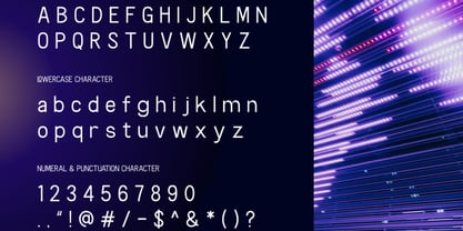 Lomoonic Font Poster 2