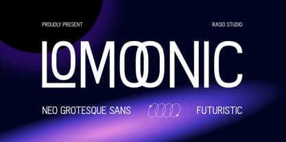Lomoonic Font Poster 1