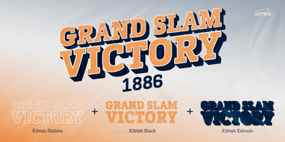 Kibtah Font Poster 9