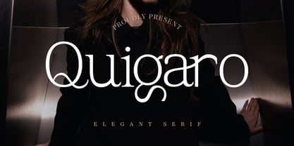 Quigaro Font Poster 1
