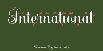 Claricia Font Poster 7