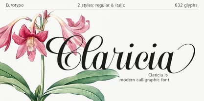 Claricia Font Poster 1