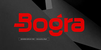 Bogra Font Poster 1