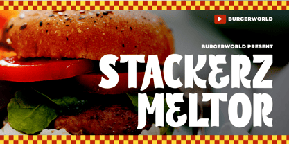 Burger Riot Font Poster 2
