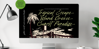 Oldpen Sunday Font Poster 3
