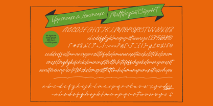 Oldpen Sunday Font Poster 10