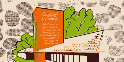 Oldpen Sunday Font Poster 6