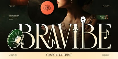 Bravibe Font Poster 1