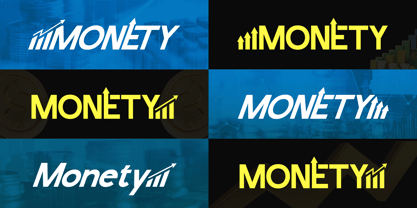 Monety Font Poster 3