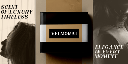 Velmorai Font Poster 7