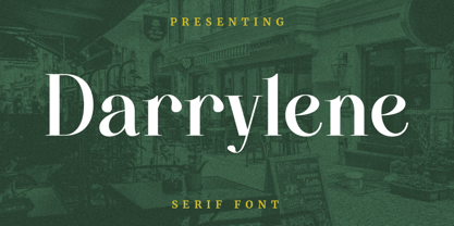 Darrylene Font Poster 1