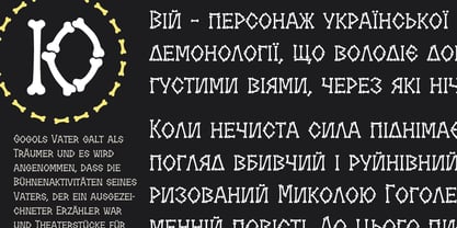 HalloBones Font Poster 4