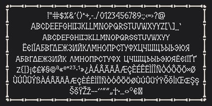 HalloBones Font Poster 5