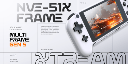 Flarex Font Poster 2