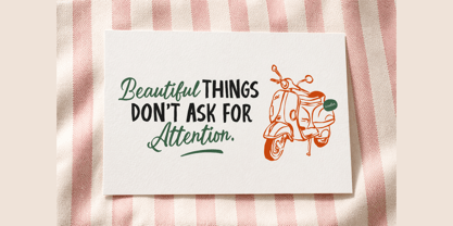 Perfect Relationship Font Poster 6