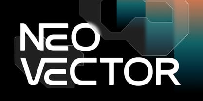 Neo Vector Font Poster 1