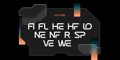 Neo Vector Font Poster 3