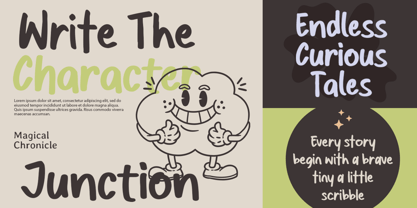 Book Tittle Font Poster 3