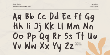 Book Tittle Font Poster 10