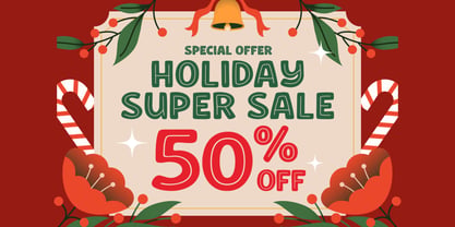 Merry Harmony Font Poster 3