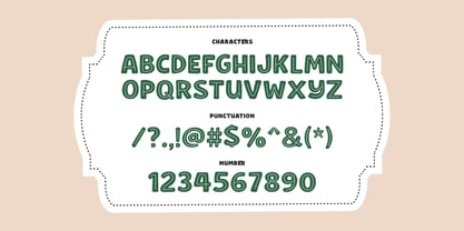 Merry Harmony Font Poster 2