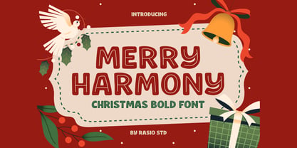 Merry Harmony Font Poster 1