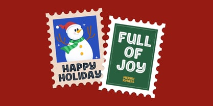 Merry Harmony Font Poster 5