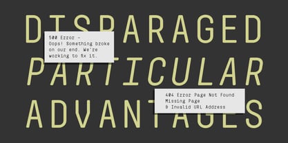 Monofrik Font Poster 9