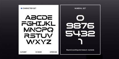 GC Bager Font Poster 2
