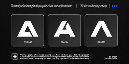 GC Bager Font Poster 9