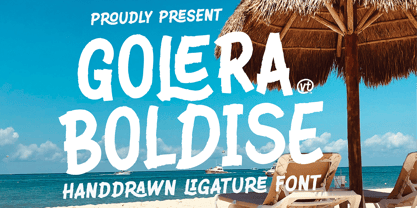 Golera Boldise Font Poster 1