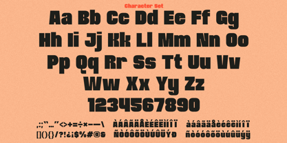 Rushel Font Poster 9