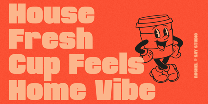 Rushel Font Poster 3