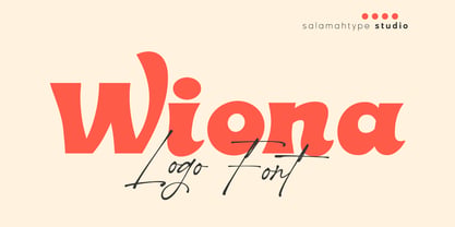 Wiona Font Poster 1