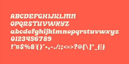 Wiona Font Poster 7