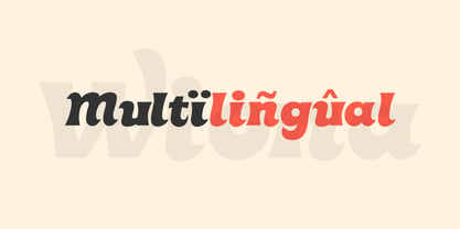 Wiona Font Poster 8