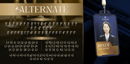 Lawthis Font Poster 6