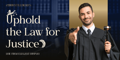 Lawthis Font Poster 11