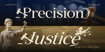 Lawthis Font Poster 4