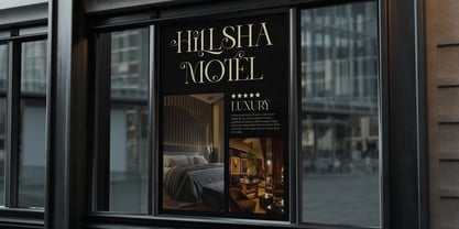 Lenkiro Font Poster 6