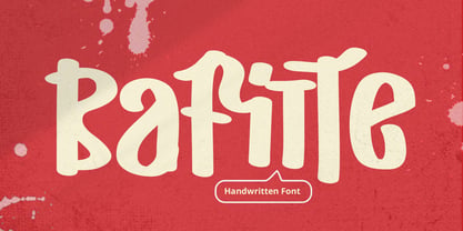 Bafitte Font Poster 1