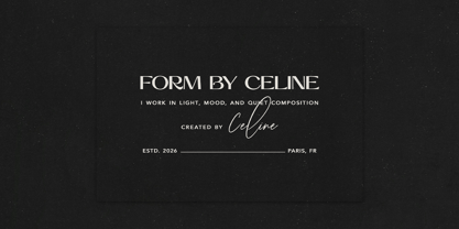 Bastide Celestine Font Poster 11