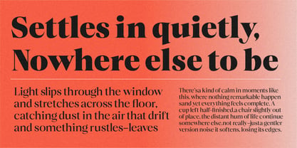 Craville Font Poster 6