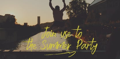 Backstand Sunday Brush Font Poster 5