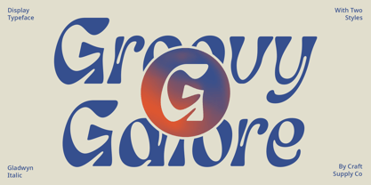 Gladwyn Font Poster 2