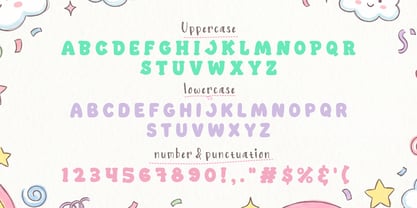 Pogo Outline Font Poster 7