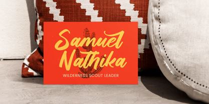 Saddle Nomad Font Poster 8